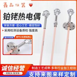  S/B/R型鉑銠熱電偶 WRP WRR WRQ 溫度傳感器 耐溫0~1800℃